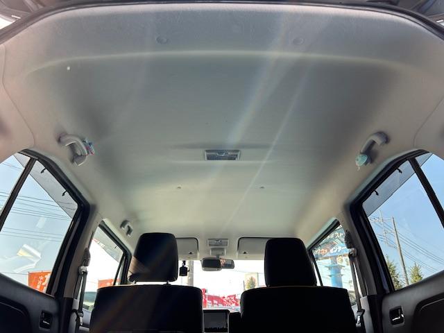 クロスビー ハイブリッドMZ フルタイム4WD ターボ車 8インチフルセグナビ バックモニター ETC2.0車載器 クルーズコントロール LEDヘッドライト LEDフォグランプ 衝突被害軽減ブレーキ装置 リヤパーキングセンサー(17枚目)