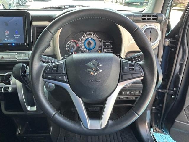 クロスビー ハイブリッドMZ フルタイム4WD ターボ車 8インチフルセグナビ バックモニター ETC2.0車載器 クルーズコントロール LEDヘッドライト LEDフォグランプ 衝突被害軽減ブレーキ装置 リヤパーキングセンサー(25枚目)