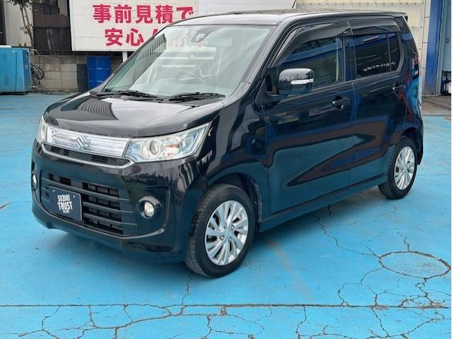 ワゴンＲスティングレー Ｘ　スマートキー　７インチフルセグメモリーナビ　ドライブレコーダー　ディスチャージヘッドランプ　フォグランプ　オートライト　アルミホイール　衝突被害軽減ブレーキ装置（4枚目）