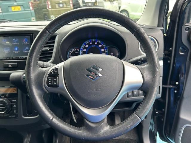 ワゴンＲスティングレー Ｘ　スマートキー　７インチフルセグメモリーナビ　ドライブレコーダー　ディスチャージヘッドランプ　フォグランプ　オートライト　アルミホイール　衝突被害軽減ブレーキ装置（23枚目）