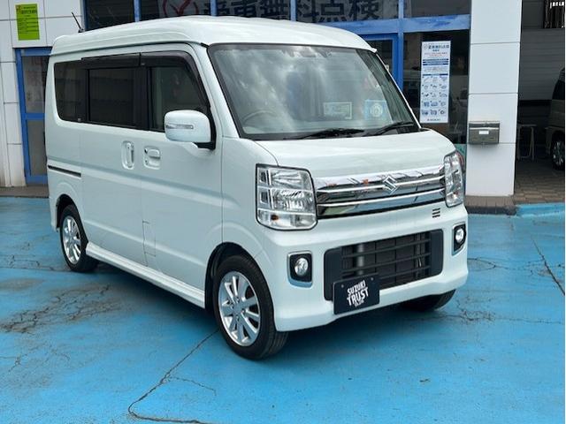 エブリイワゴン ＰＺターボスペシャル　スマートキー　７インチフルセグメモリーナビ　バックモニター　ＥＴＣ　ドライブレコーダー　両側パワースライドドア　オートステップ　ディスチャージヘッドランプ　フォグランプ　オートライト　アルミホイール（3枚目）