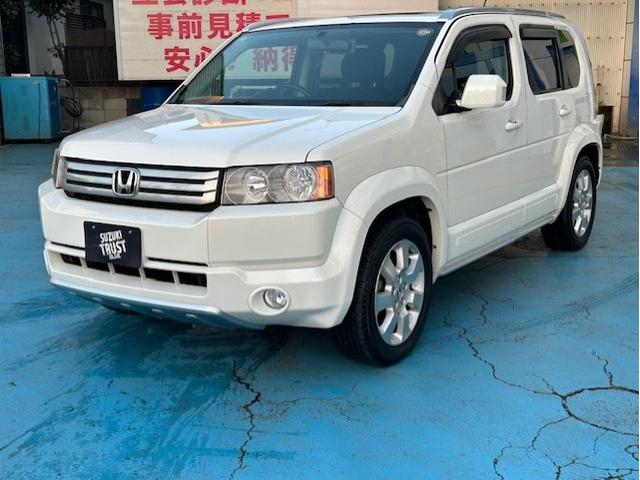 クロスロード 20X 電動サンルーフ スマートキー 7インチHDDナビゲーション バックモニター ETC ディスチャージヘッドランプ フォグランプ オートライト 純正アルミホイール 7人乗り3列シート(4枚目)