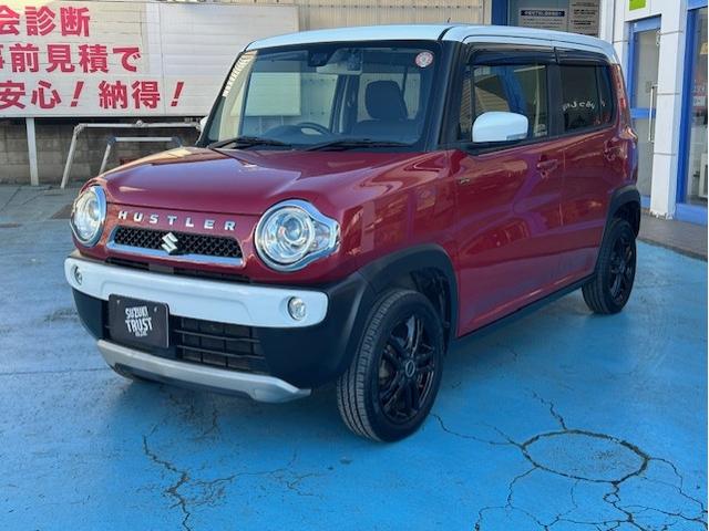 ハスラー Jスタイル スマートキー 7インチワンセグメモリーナビ バックモニター ドライブレコーダー ディスチャージヘッドランプ フォグランプ オートライト 社外アルミホイール フロントシートヒーター(4枚目)