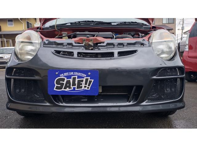 ツイン ガソリンＢ　キーレス・Ｐ／Ｗ・Ｐ／Ｓ・Ａ／Ｃ・ＡＢＳ・社外エアロフロントバンパー・フェンダー＆前後バンパー＆ドアミラー同色ガンメタ塗装・社外アルミホイール・ドラレコ・Ｒミラーフィルム・Ｂｌｕｅｔｏｏｔｈコンポ（12枚目）