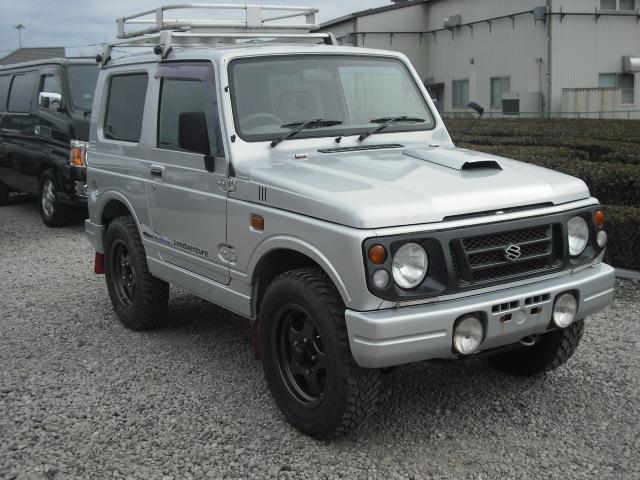 ランドベンチャー 4WDターボ パワステ 社外16AW マッドガード ルーフラック(4枚目)