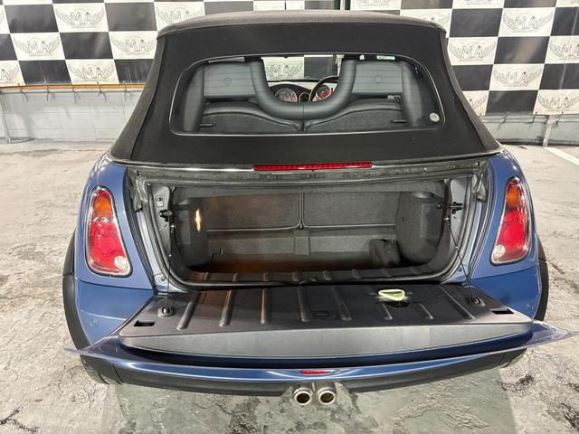 MINI  電動オープン レザーシート バックモニター 社外ナビ パワステ スーパーチャージャー 盗難防止システム(16枚目)