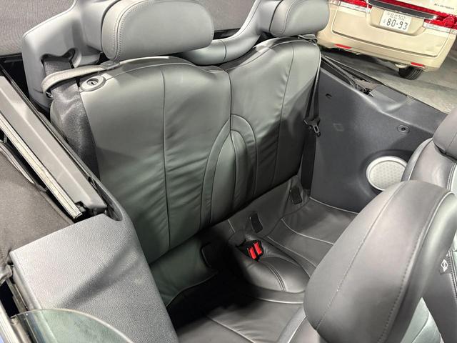 MINI  電動オープン レザーシート バックモニター 社外ナビ パワステ スーパーチャージャー 盗難防止システム(31枚目)