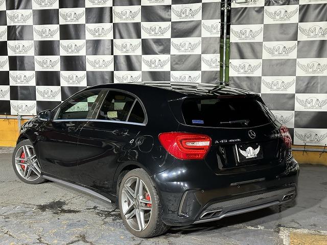 Ａクラス Ａ４５　ＡＭＧ　４マチック　ＡＭＧアドバンストパッケージ　レカロ　革シート　パワーシート　ＤＴＣ　純正ナビ　バックカメラ　ＥＴＣ　追従型クルーズコントロール　Ｂｌｕｅｔｏｏｔｈ（7枚目）