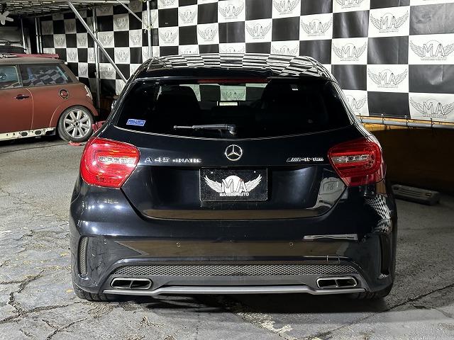 Ａクラス Ａ４５　ＡＭＧ　４マチック　ＡＭＧアドバンストパッケージ　レカロ　革シート　パワーシート　ＤＴＣ　純正ナビ　バックカメラ　ＥＴＣ　追従型クルーズコントロール　Ｂｌｕｅｔｏｏｔｈ（26枚目）