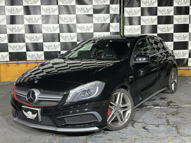 Ａクラス Ａ４５　ＡＭＧ　４マチック　ＡＭＧアドバンストパッケージ　レカロ　革シート　パワーシート　ＤＴＣ　純正ナビ　バックカメラ　ＥＴＣ　追従型クルーズコントロール　Ｂｌｕｅｔｏｏｔｈ（30枚目）