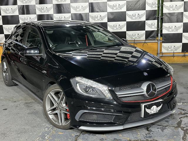 Ａクラス Ａ４５　ＡＭＧ　４マチック　ＡＭＧアドバンストパッケージ　レカロ　革シート　パワーシート　ＤＴＣ　純正ナビ　バックカメラ　ＥＴＣ　追従型クルーズコントロール　Ｂｌｕｅｔｏｏｔｈ（31枚目）