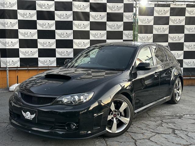 ＷＲＸ　ＳＴｉ　タイベル済　ＨＫＳ車高調　ＨＫＳエアクリーナー　タバタアルミラジエター　トラストマフラー　東名サクションホース　ラジエターホース　社外ナビ・バックカメラ　純正アルミホイール(6枚目)