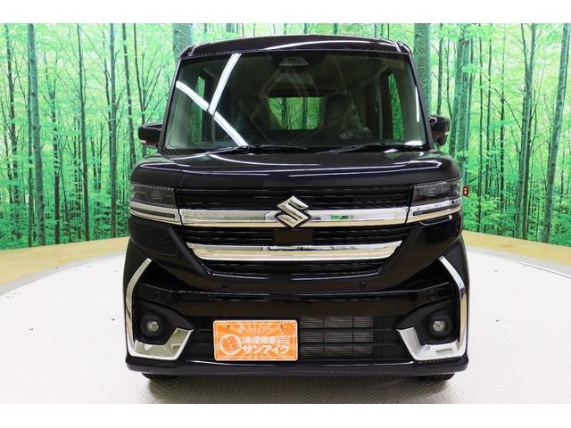 スペーシアカスタム ハイブリッドＸＳ　両側電動スライドドア　クリアランスソナー　オートクルーズコントロール　レーンアシスト　衝突被害軽減システム　オートライト　ＬＥＤヘッドランプ　スマートキー　アイドリングストップ　電動格納ミラー（14枚目）