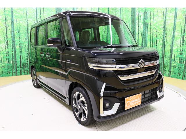 スペーシアカスタム ハイブリッドＸＳ　両側電動スライドドア　クリアランスソナー　オートクルーズコントロール　レーンアシスト　衝突被害軽減システム　オートライト　ＬＥＤヘッドランプ　スマートキー　アイドリングストップ　電動格納ミラー（15枚目）