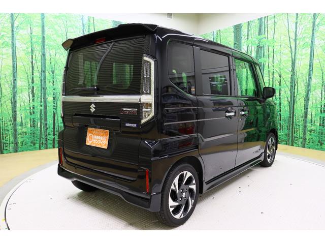 スペーシアカスタム ハイブリッドＸＳ　両側電動スライドドア　クリアランスソナー　オートクルーズコントロール　レーンアシスト　衝突被害軽減システム　オートライト　ＬＥＤヘッドランプ　スマートキー　アイドリングストップ　電動格納ミラー（17枚目）