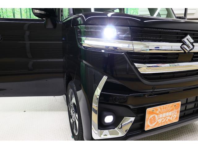 スペーシアカスタム ハイブリッドＸＳ　両側電動スライドドア　クリアランスソナー　オートクルーズコントロール　レーンアシスト　衝突被害軽減システム　オートライト　ＬＥＤヘッドランプ　スマートキー　アイドリングストップ　電動格納ミラー（27枚目）