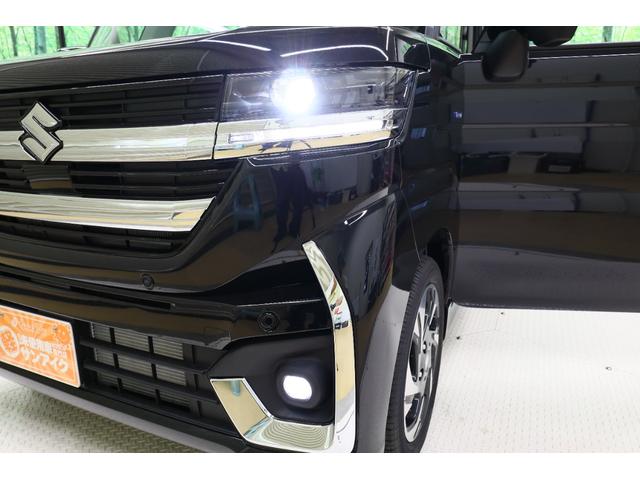 スペーシアカスタム ハイブリッドＸＳ　両側電動スライドドア　クリアランスソナー　オートクルーズコントロール　レーンアシスト　衝突被害軽減システム　オートライト　ＬＥＤヘッドランプ　スマートキー　アイドリングストップ　電動格納ミラー（28枚目）