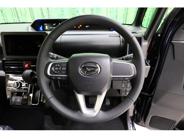 タント カスタムRS 両側電動スライドドア クリアランスソナー 衝突被害軽減システム オートライト LEDヘッドランプ スマートキー アイドリングストップ 電動格納ミラー シートヒーター ベンチシート CVT(3枚目)