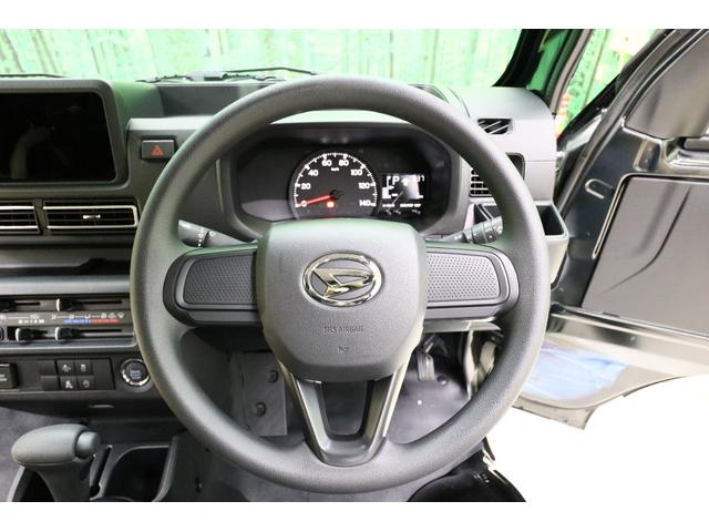 ハイゼットトラック ジャンボエクストラ 軽トラック CVT 衝突被害軽減システム クリアランスソナー スマートキー アイドリングストップ 電動格納ミラー ESC エアコン パワーウィンドウ(3枚目)