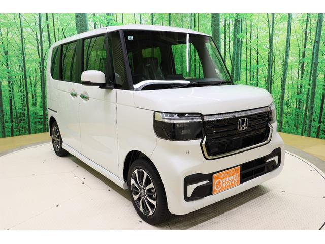 Ｎ－ＢＯＸカスタム ベースグレード　両側スライド・片側電動　クリアランスソナー　オートクルーズコントロール　レーンアシスト　衝突被害軽減システム　オートライト　ＬＥＤヘッドランプ　スマートキー　アイドリングストップ　電動格納ミラー（14枚目）