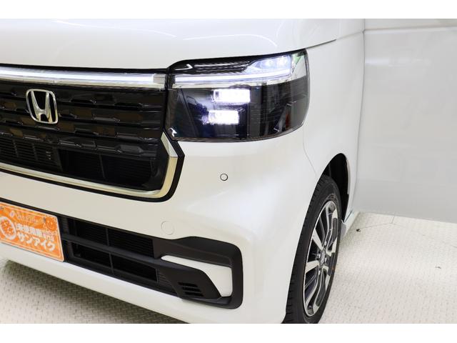 Ｎ－ＢＯＸカスタム ベースグレード　両側スライド・片側電動　クリアランスソナー　オートクルーズコントロール　レーンアシスト　衝突被害軽減システム　オートライト　ＬＥＤヘッドランプ　スマートキー　アイドリングストップ　電動格納ミラー（25枚目）