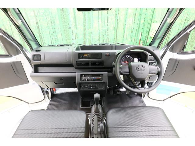 ハイゼットトラック スタンダード　農用スペシャル　４ＷＤ　軽トラック　三方開　ＭＴ　衝突被害軽減システム　クリアランスソナー　アイドリングストップ　オートライト　ＥＳＣ　エアコン　運転席エアバッグ（2枚目）