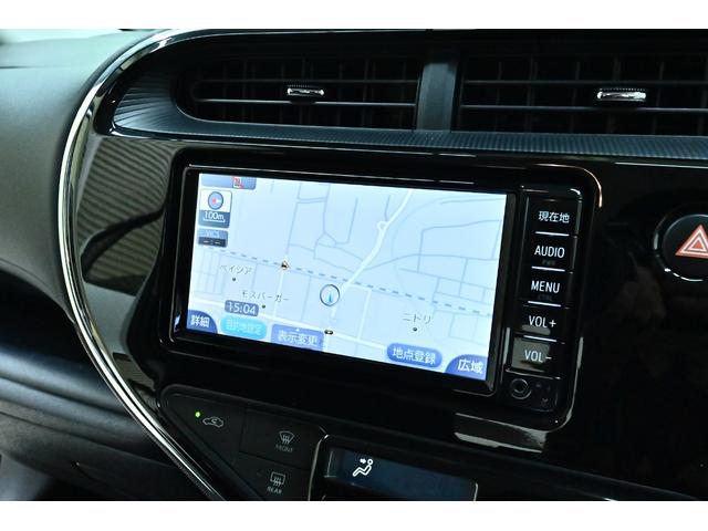 アクア Sスタイルブラック ドライブレコーダー ETC ナビ クリアランスソナー レーンアシスト 衝突被害軽減システム オートマチックハイビーム オートライト スマートキー アイドリングストップ 電動格納ミラー CVT(4枚目)