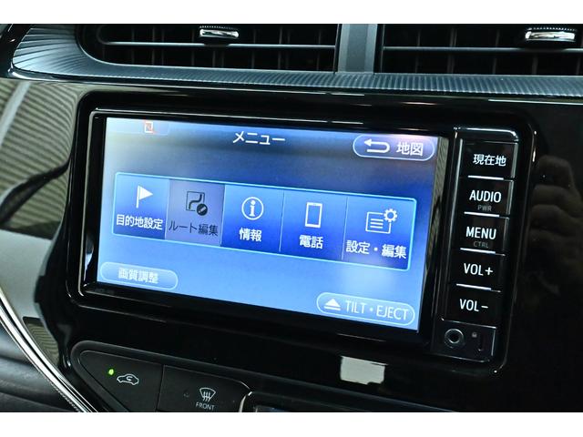 アクア Sスタイルブラック ドライブレコーダー ETC ナビ クリアランスソナー レーンアシスト 衝突被害軽減システム オートマチックハイビーム オートライト スマートキー アイドリングストップ 電動格納ミラー CVT(5枚目)
