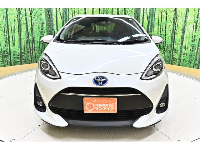 アクア Sスタイルブラック ドライブレコーダー ETC ナビ クリアランスソナー レーンアシスト 衝突被害軽減システム オートマチックハイビーム オートライト スマートキー アイドリングストップ 電動格納ミラー CVT(12枚目)