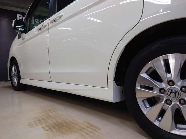 ステップワゴンスパーダ Z ナビTV フリップダウンモニター Bカメラ 両側電動スライドドア キセノンヘッドライト コーナーリングランプ付きフォグランプ アクセサリーランプ内蔵フロントグリル オートエアコン パドルシフト ETC(27枚目)