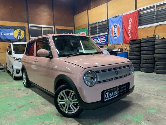 アルトラパン L 衝突軽減ブレーキ フルセグナビTV CD/DVD Bluetooth Bカメラ D席シートヒーター スマートキーPスタート アルミホイール(4枚目)