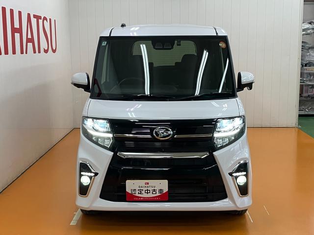 タント カスタムRS サポカーSワイド適合 ドラレコ ミラクルオープンドア 両側オートスライドドア 後席モニター 電動パーキングブレーキ パノラマモニター対応 シートヒーター コーナーセンサー USB接続端子 ETC(4枚目)