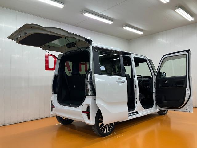 タント カスタムRS サポカーSワイド適合 ドラレコ ミラクルオープンドア 両側オートスライドドア 後席モニター 電動パーキングブレーキ パノラマモニター対応 シートヒーター コーナーセンサー USB接続端子 ETC(9枚目)