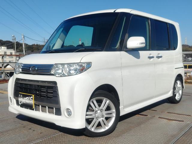 タント カスタムＲＳ　走行４９，０００キロ　ヘッドライト　フォグランプＬＥＤ交換済　社外１０．１インチナビ　デジタルインナーミラー　ＥＴＣ２．０（4枚目）