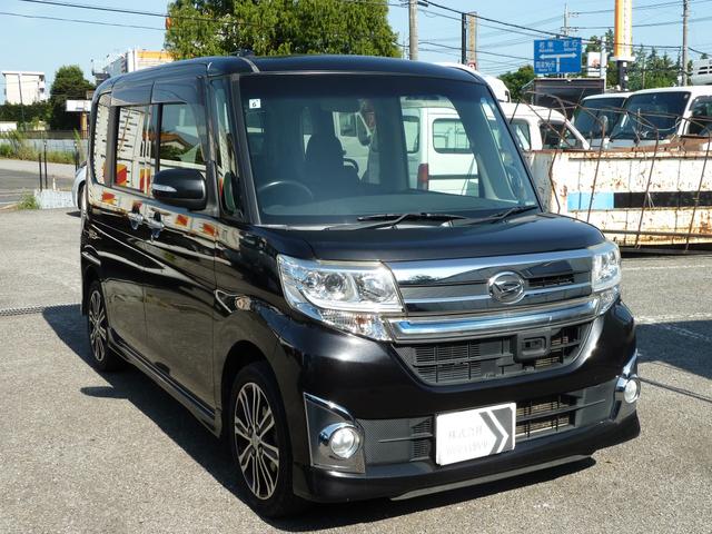 タント カスタムＲＳ　トップエディションＳＡＩＩ　車検８年６月　オートエアコン　純正ナビ　両電動スライドドア　フルセグＴＶ　Ｂｌｕｅｔｏｏｔｈ（2枚目）