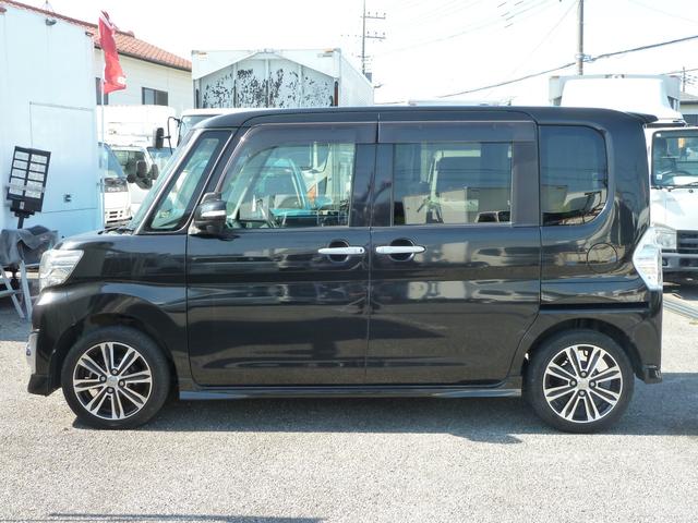 タント カスタムＲＳ　トップエディションＳＡＩＩ　車検８年６月　オートエアコン　純正ナビ　両電動スライドドア　フルセグＴＶ　Ｂｌｕｅｔｏｏｔｈ（4枚目）