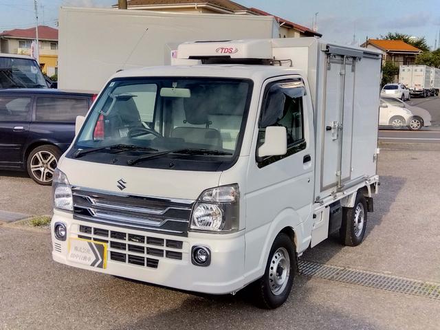 キャリイトラック  冷蔵冷凍車 -30℃設定-26℃確認済み AT フォグランプ ブレーキランプLED ドアバイザー エアコン ABS エアバック 車検9年9月(2枚目)