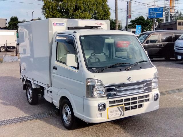 キャリイトラック  冷蔵冷凍車 -30℃設定-26℃確認済み AT フォグランプ ブレーキランプLED ドアバイザー エアコン ABS エアバック 車検9年9月(3枚目)