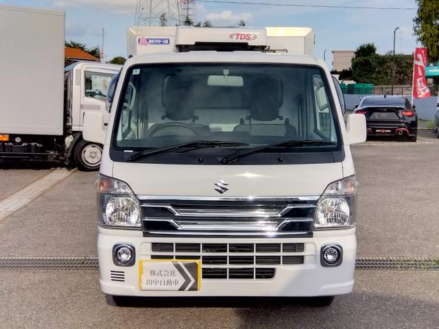 キャリイトラック  冷蔵冷凍車 -30℃設定-26℃確認済み AT フォグランプ ブレーキランプLED ドアバイザー エアコン ABS エアバック 車検9年9月(4枚目)