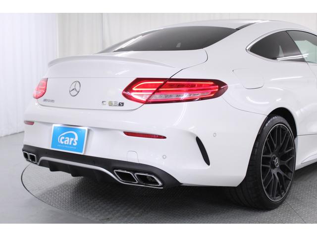 Ｃクラス Ｃ６３　Ｓクーペ　禁煙車　Ｄ車右Ｈ　Ｖ８ツインターボ　レーダーセーフティＰＫＧ　ステアリングパイロット　ブラインドスポットアシスト　ＡＭＧレザーコンビシート　ＡＭＧ１９インチＡＷ　Ｂｕｒｍｅｓｔｅｒサラウンド　フルセグ（22枚目）