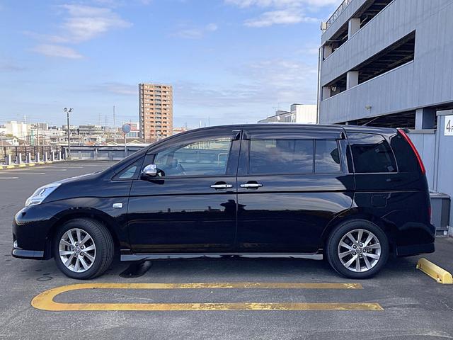 アイシス プラタナブラックリミテッド ワンオーナー 純正HDDナビ 地デジTV バックカメラ 両側パワスラ HIDライト ETC(9枚目)