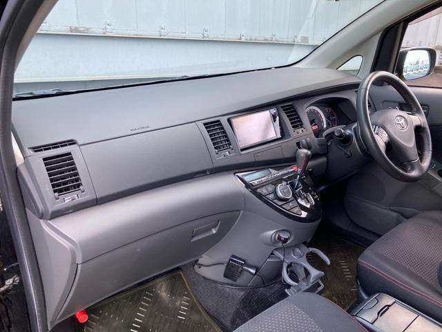 アイシス プラタナブラックリミテッド ワンオーナー 純正HDDナビ 地デジTV バックカメラ 両側パワスラ HIDライト ETC(27枚目)