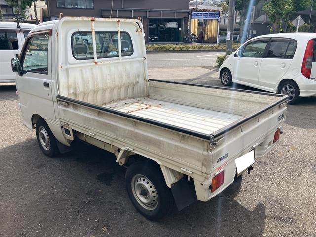 ハイゼットトラック エアコン・パワステ　スペシャル　４ＷＤ　エアコン　パワーステアリング　最大積載量３５０ｋｇ　車検令和８年３月まで　走行距離１４万キロ　修復歴無し　サイドブレーキ（14枚目）