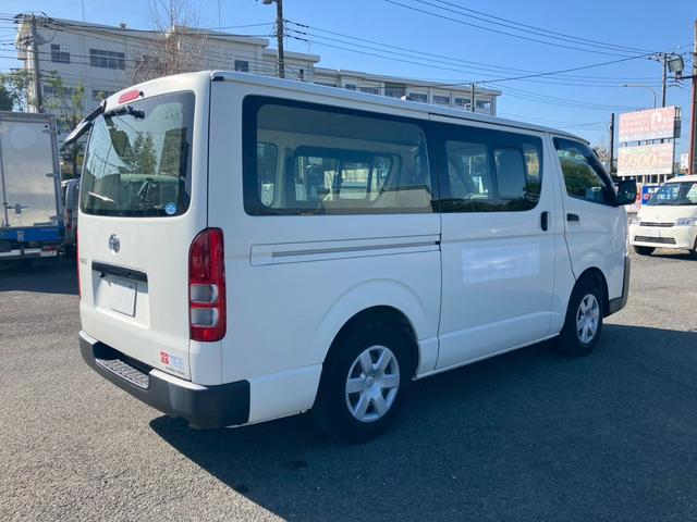 ハイエースバン DX AT車 トヨタ車体 昇降リフト付(300kgまで) KENWOODナビ ETC キーレス ドラレコ Bluetooth接続 バックカメラ(5枚目)