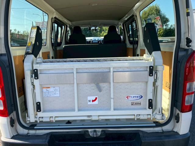 ハイエースバン DX AT車 トヨタ車体 昇降リフト付(300kgまで) KENWOODナビ ETC キーレス ドラレコ Bluetooth接続 バックカメラ(41枚目)