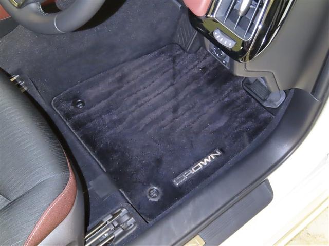 クラウンハイブリッド ＲＳ　メモリーナビ　フルセグＴＶ　ＣＤＤＶＤ再生　パノラミックビューモニター　シートヒーター　ＥＴＣ　衝突回避軽減ブレーキ　踏み間違い制御装置　車線逸脱警報　オートハイビーム　ブラインドモニター（37枚目）