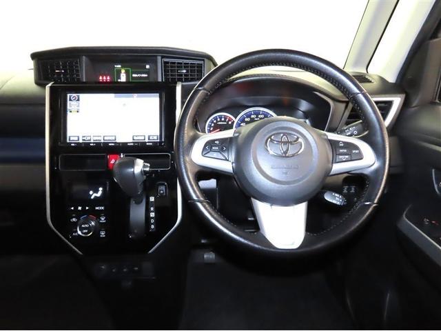 ルーミー カスタムＧ－Ｔ　衝突回避軽減ブレーキ　踏み間違い制御装置　車線逸脱警報　バックモニター　ＥＴＣ　両側電動スライドドア　ＬＥＤヘッドランプ　メモリーナビ　フルセグＴＶ　ＣＤＤＶＤ再生　クルーズコントロール　寒冷地仕様（8枚目）