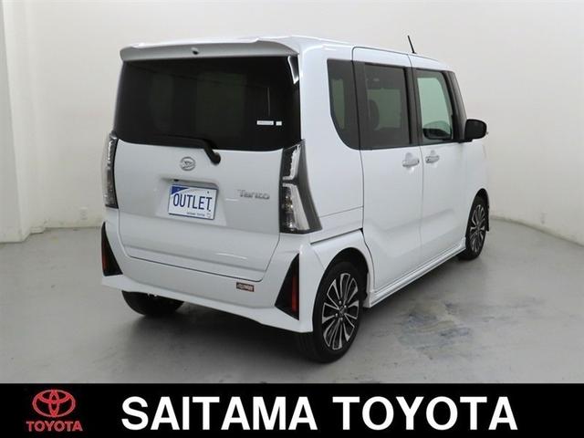 タント カスタムRS 衝突回避軽減ブレーキ 踏み間違い制御装置 車線逸脱警報 オートハイビーム バックモニターETC 両側電動スライドドア LEDヘッドランプ メモリーナビ フルセグTV CDDVD再生 Bluetooth(5枚目)