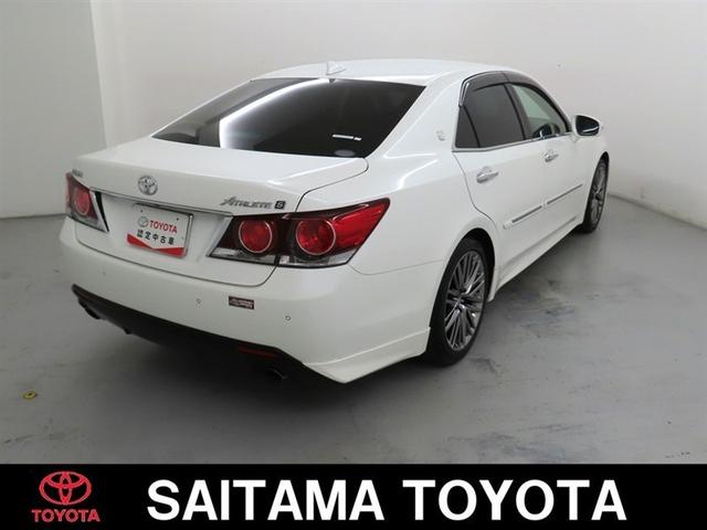 クラウン アスリートS 本革シート シートヒーター&ベンチレーション メモリーナビ フルセグTV CDDVD再生 メディアプレイヤー接続 バックモニター ETC LEDヘッドランプ 衝突回避軽減ブレーキ 踏み間違い制御装置(4枚目)