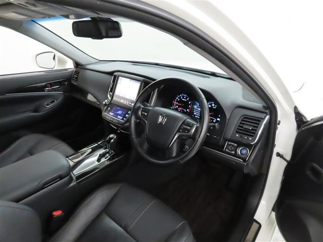 クラウン アスリートS 本革シート シートヒーター&ベンチレーション メモリーナビ フルセグTV CDDVD再生 メディアプレイヤー接続 バックモニター ETC LEDヘッドランプ 衝突回避軽減ブレーキ 踏み間違い制御装置(7枚目)